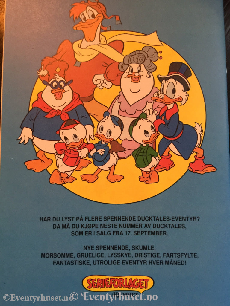 Ducktales 1991/08. Vf/nm Tegneserieblad