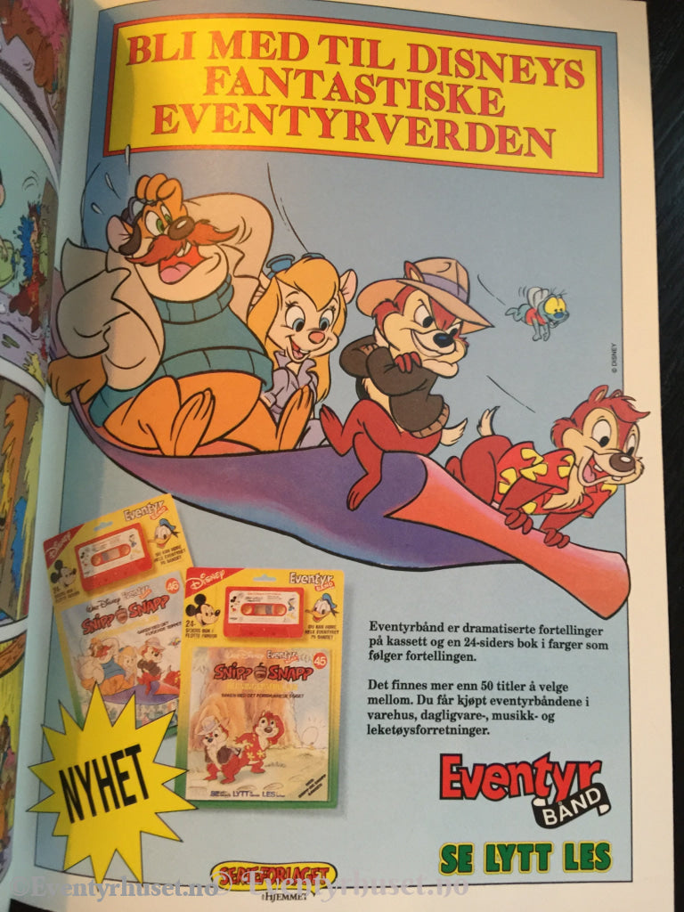 Ducktales 1991/10. Vf/nm. Tegneserieblad