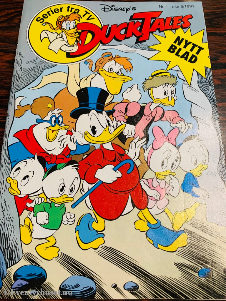 Ducktales 1991/01. Første Blad. Tegneserieblad