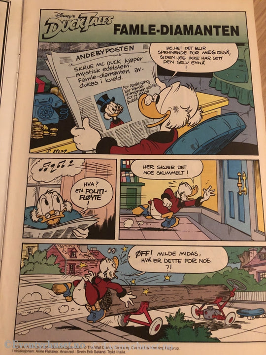 Ducktales 1991/02. Nytt Blad! Tegneserieblad