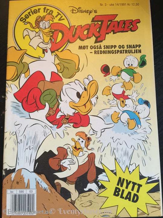 Ducktales 1991/03. Vf/nm. Tegneserieblad