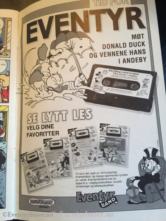 Ducktales 1991/04. Vg. Tegneserieblad
