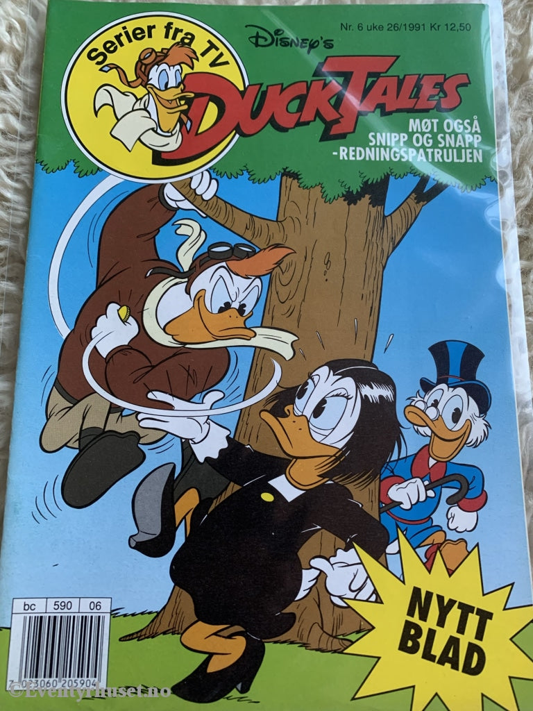 Ducktales 1991/06. Tegneserieblad