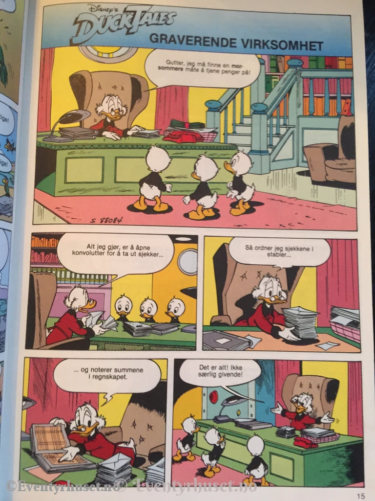 Ducktales 1991/09. Fn+ Tegneserieblad