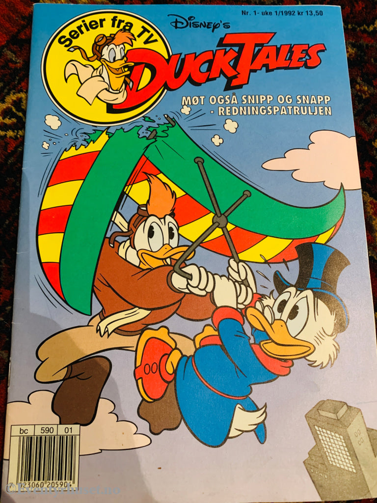 Ducktales 1992/01. Tegneserieblad