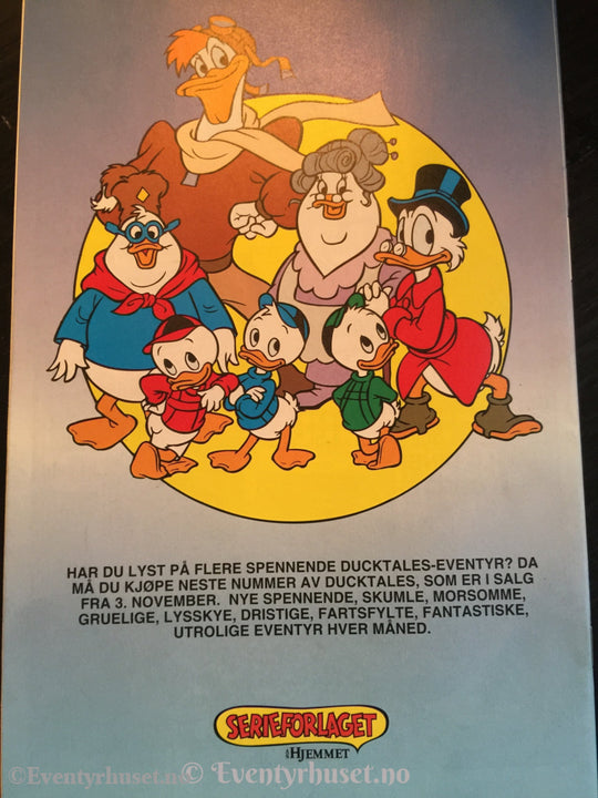 Ducktales 1992/01. Vf/fn. Tegneserieblad