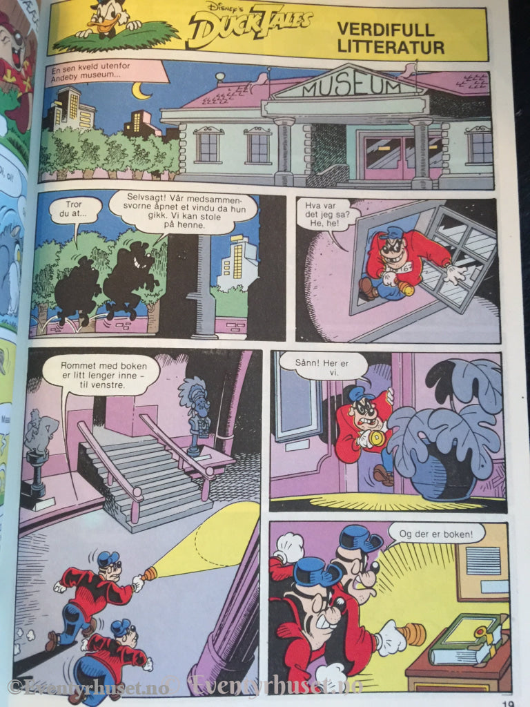 Ducktales 1992/10. Vf-. Tegneserieblad