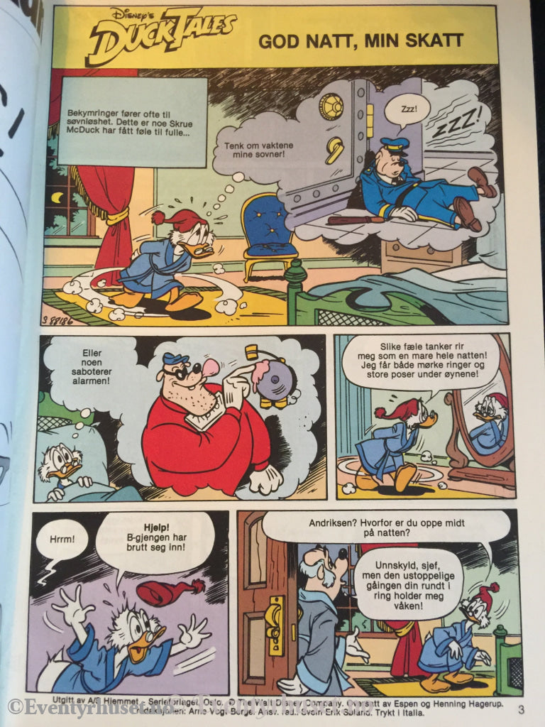 Ducktales 1992/11. Vf. Tegneserieblad