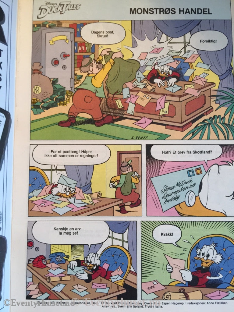 Ducktales 1992/04. Vf. Tegneserieblad