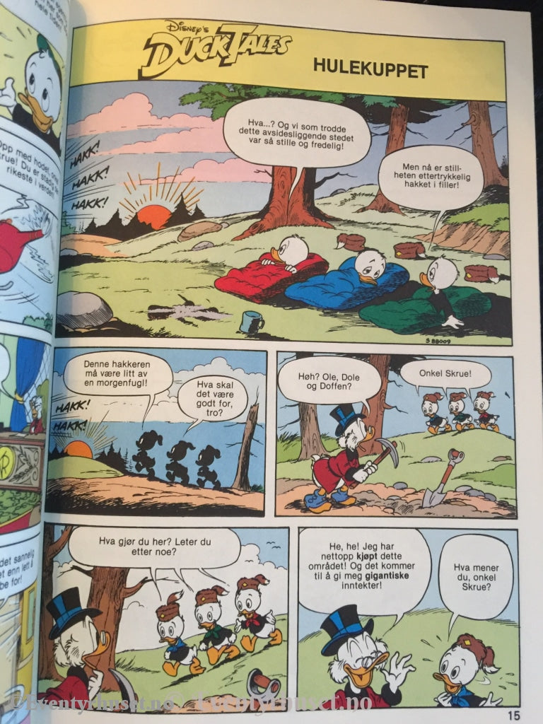 Ducktales 1992/08. Vf-. Tegneserieblad