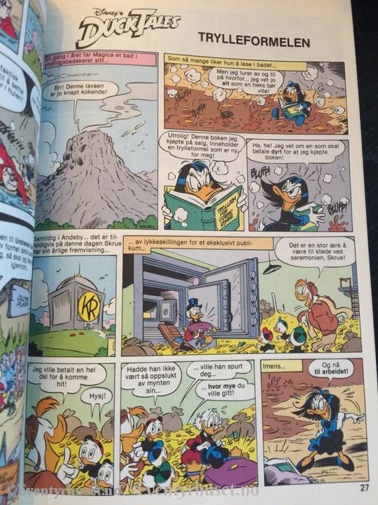 Ducktales 1992/08. Vf-. Tegneserieblad