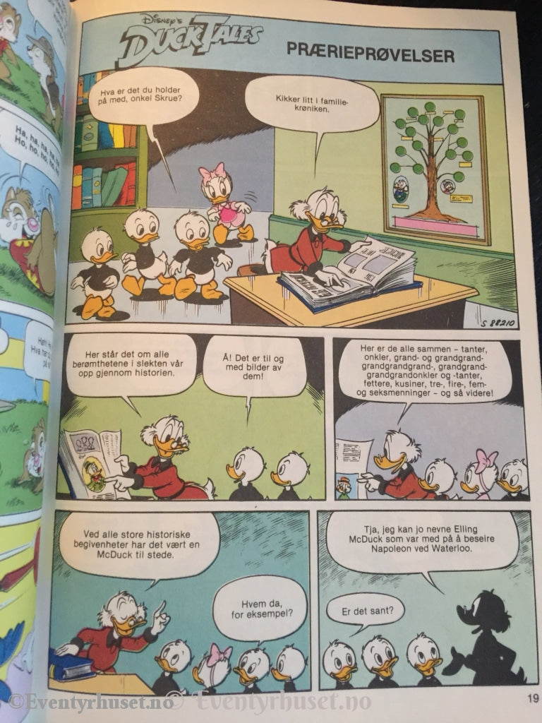 Ducktales 1992/09. Vf/nm. Tegneserieblad