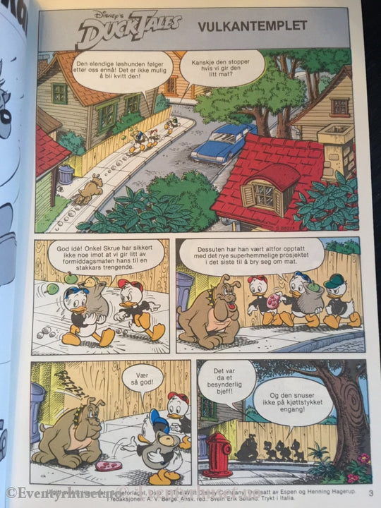 Ducktales 1992/09. Vf/nm. Tegneserieblad