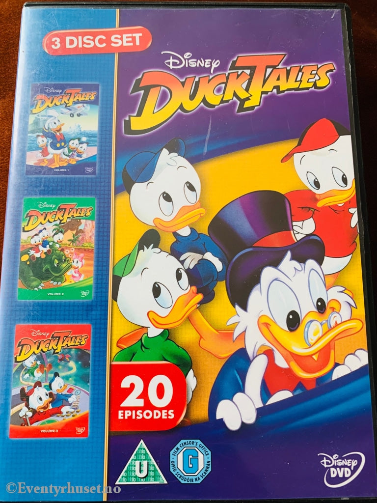 Ducktales. Vol. 1 -3. Dvd Samleboks.