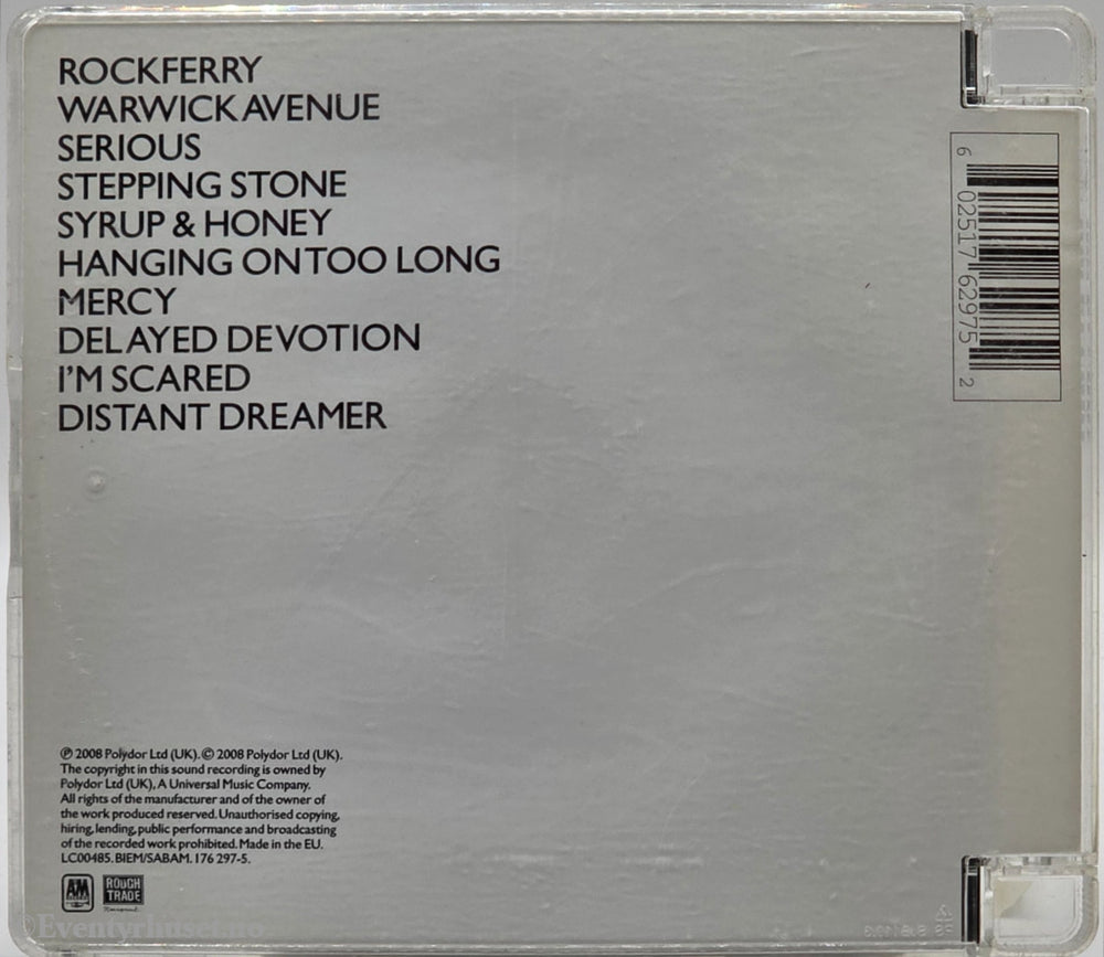 Duffy. 2008. Rockferry. Musikk-CD.