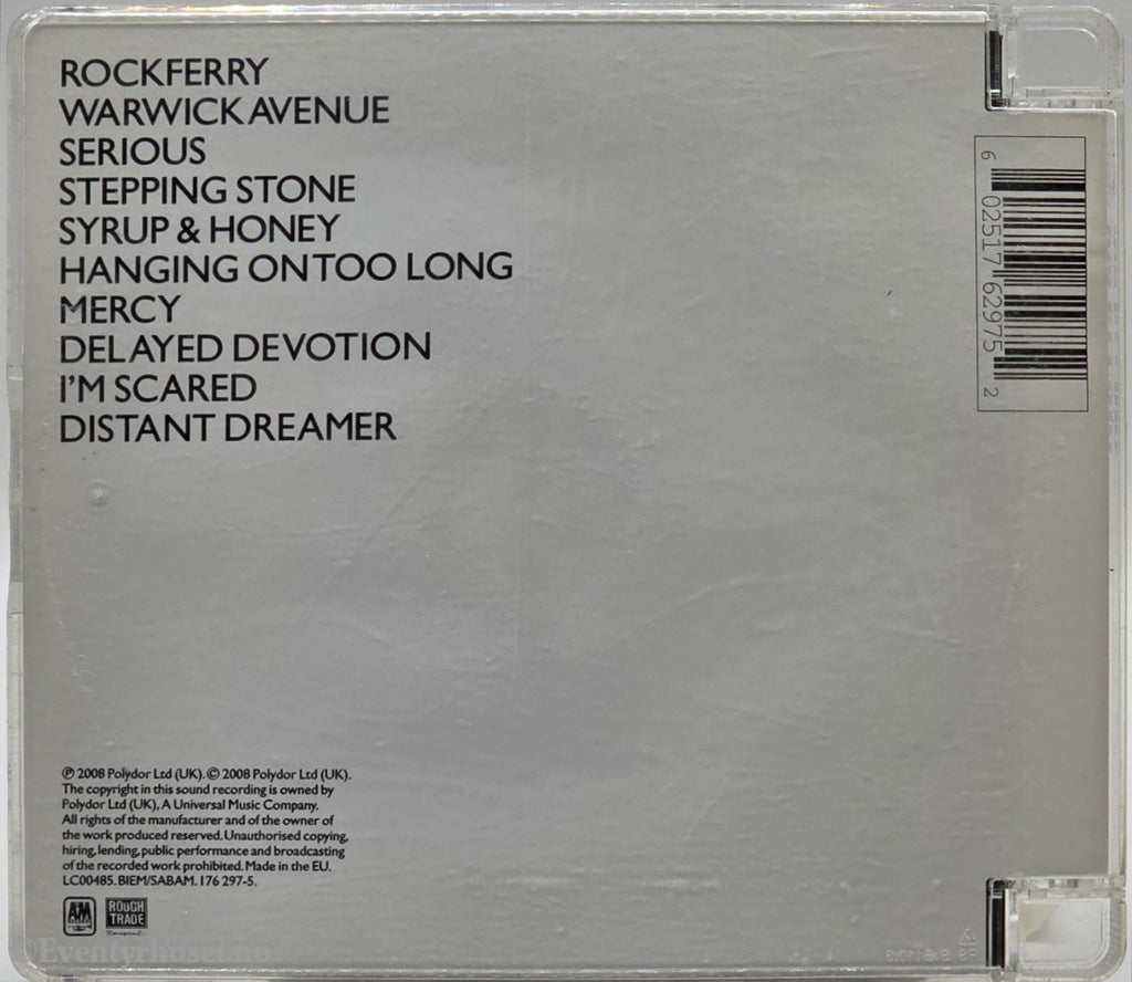 Duffy. 2008. Rockferry. Musikk-CD.