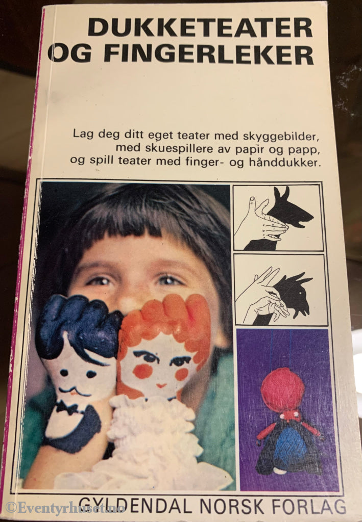 Dukketeater Og Fingerleker. 1976. Pocketbok