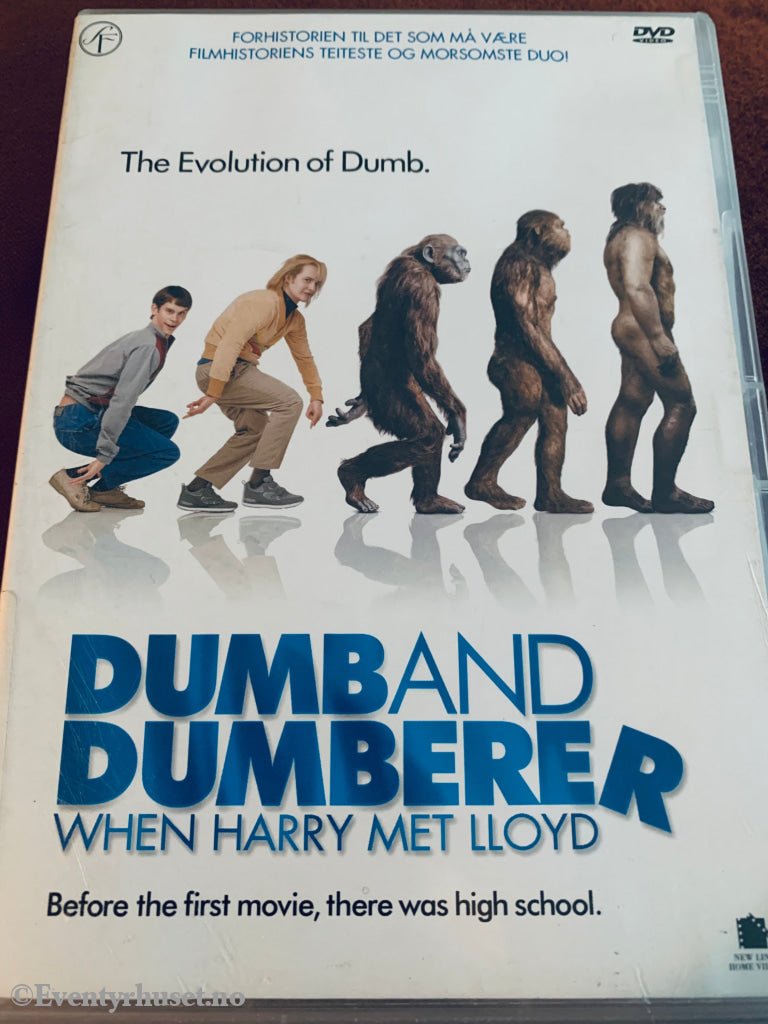 Dum Og Dummere- When Harry Met Lloyd. 2003. Dvd. Dvd