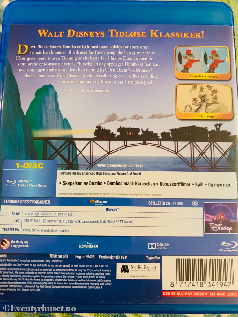 Dumbo. Blu-ray.