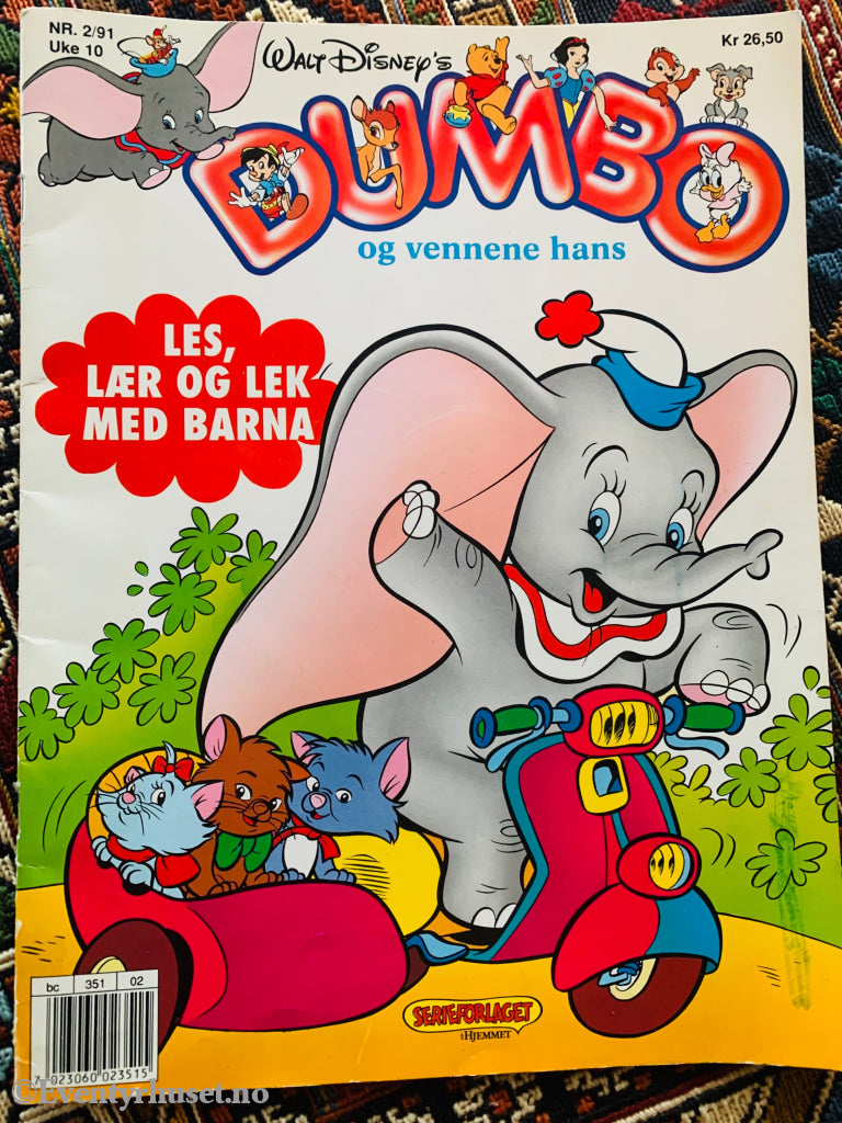 Dumbo Og Vennene Hans. 1991/02. Tegneseriealbum