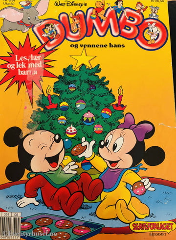 Dumbo og vennene hans - Nr. 8/91. Tegneserieblad/album.