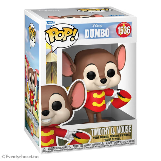Dumbo POP! Disney Vinyl Figure Timothy Q.Mouse 9 cm Collectibles
