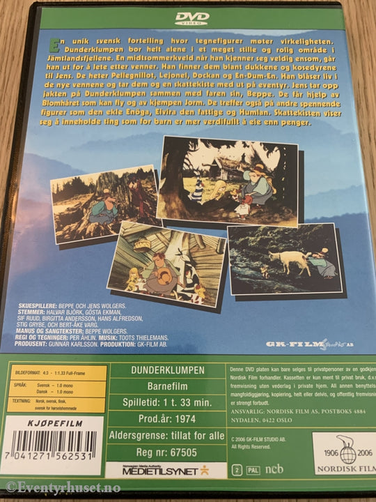 Dunderklumpen. 1974. Dvd. Dvd