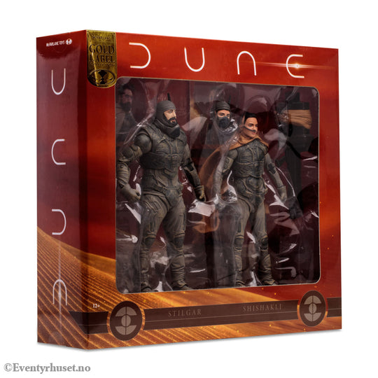 Dune: Part Two Action Figure 2-Pack Stilgar & Shishakli (Gold Label) 18 cm. Mint In Sealed Box (MISB)! Actionfigur