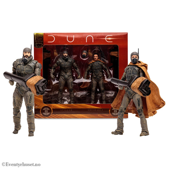 Dune: Part Two Action Figure 2-Pack Stilgar & Shishakli (Gold Label) 18 cm. Mint In Sealed Box (MISB)! Actionfigur