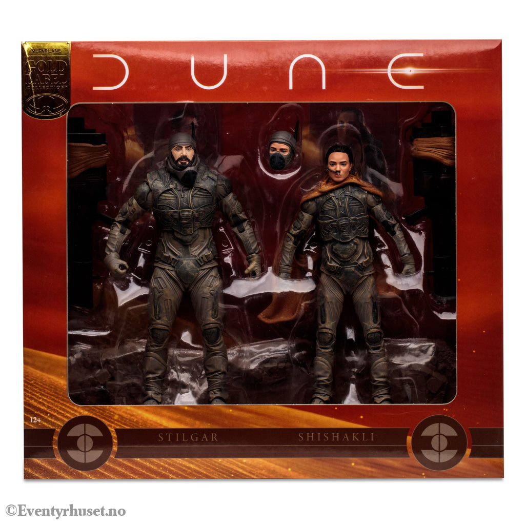 Dune: Part Two Action Figure 2-Pack Stilgar & Shishakli (Gold Label) 18 cm. Mint In Sealed Box (MISB)! Actionfigur
