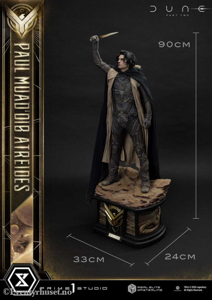 Dune: Part Two Real Elite Masterline Series Statue 1/3 Paul Atreides 90 cm Collectibles