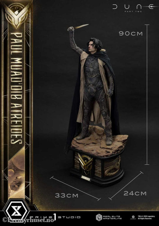 Dune: Part Two Real Elite Masterline Series Statue 1/3 Paul Atreides 90 cm Collectibles