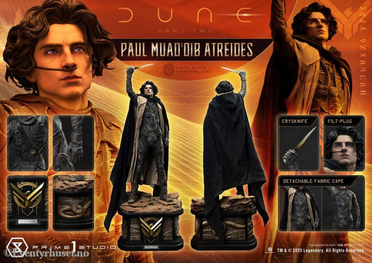 Dune: Part Two Real Elite Masterline Series Statue 1/3 Paul Atreides 90 cm Collectibles