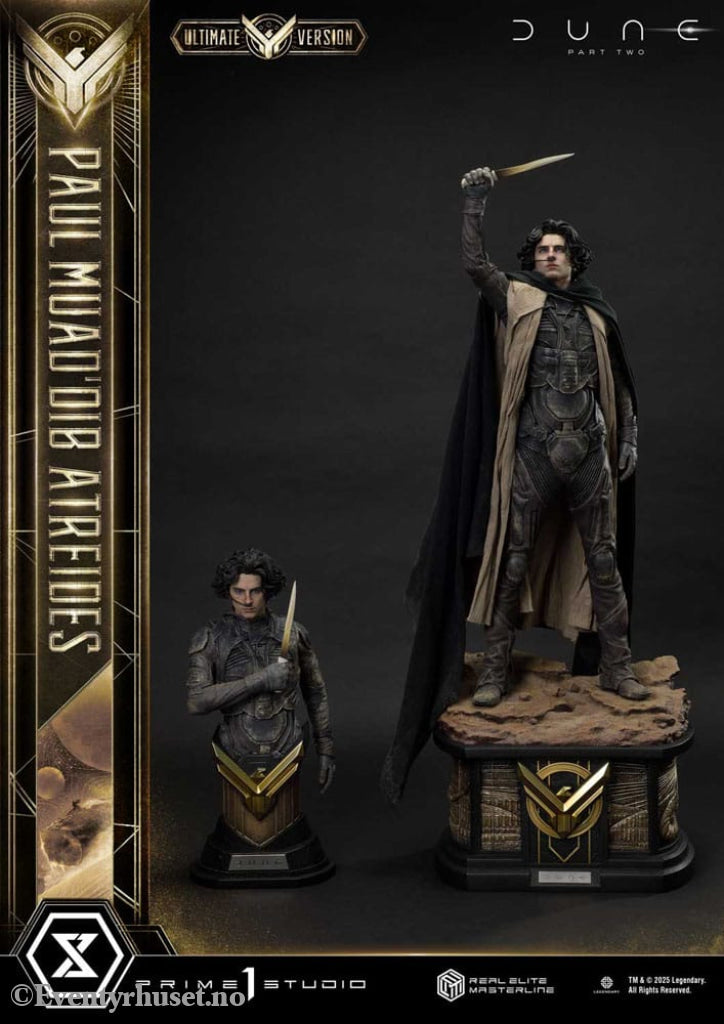 Dune: Part Two Real Elite Masterline Series Statue 1/3 Paul Atreides Ultimate Bonus Version 90 cm Collectibles