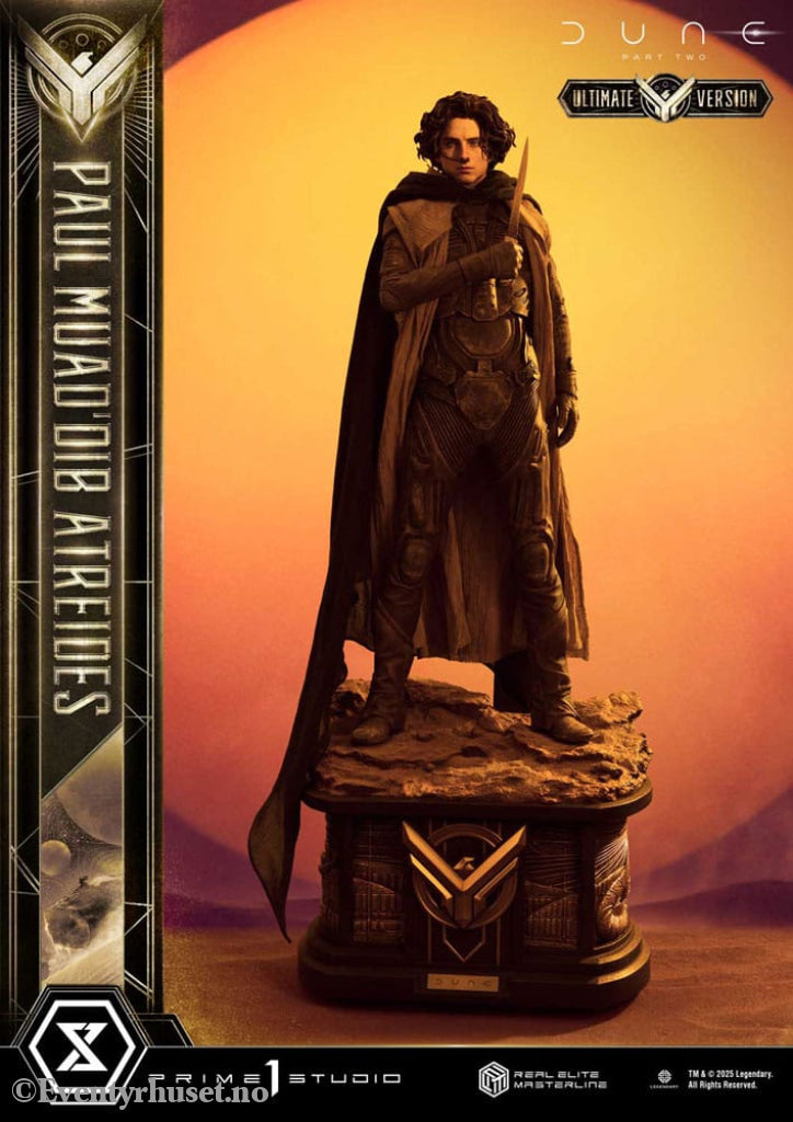 Dune: Part Two Real Elite Masterline Series Statue 1/3 Paul Atreides Ultimate Verison 90 cm Collectibles