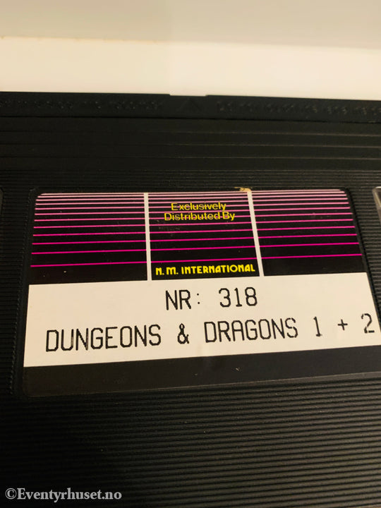 Dungeons & Dragons 1 + 2 (Drager Og Demoner). Vhs. Vhs