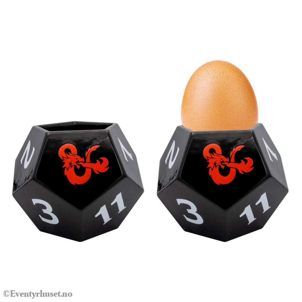 Dungeons & Dragons 3D Eggcup wit Salt Shaker Dice Home & Gifts