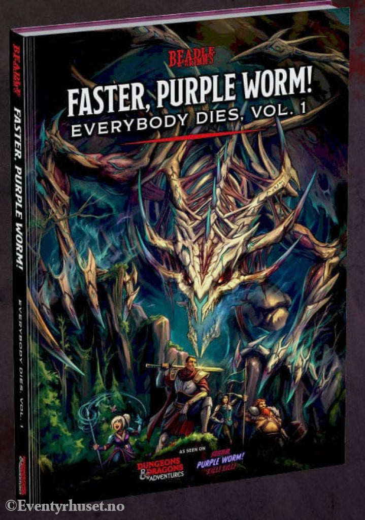 Dungeons & Dragons Adventure Book Faster Purple Worm Games