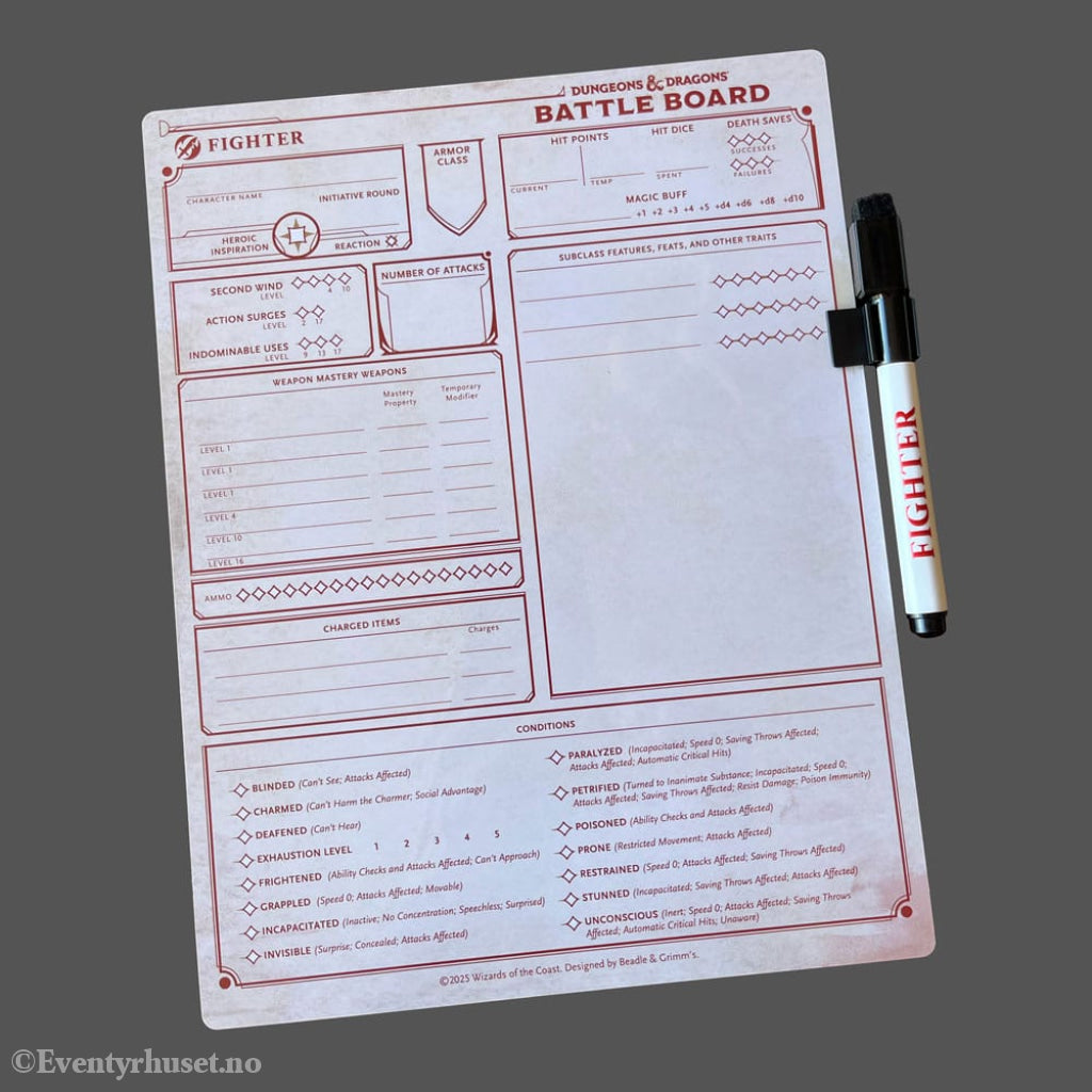 Dungeons & Dragons Battle Board Fighter Games