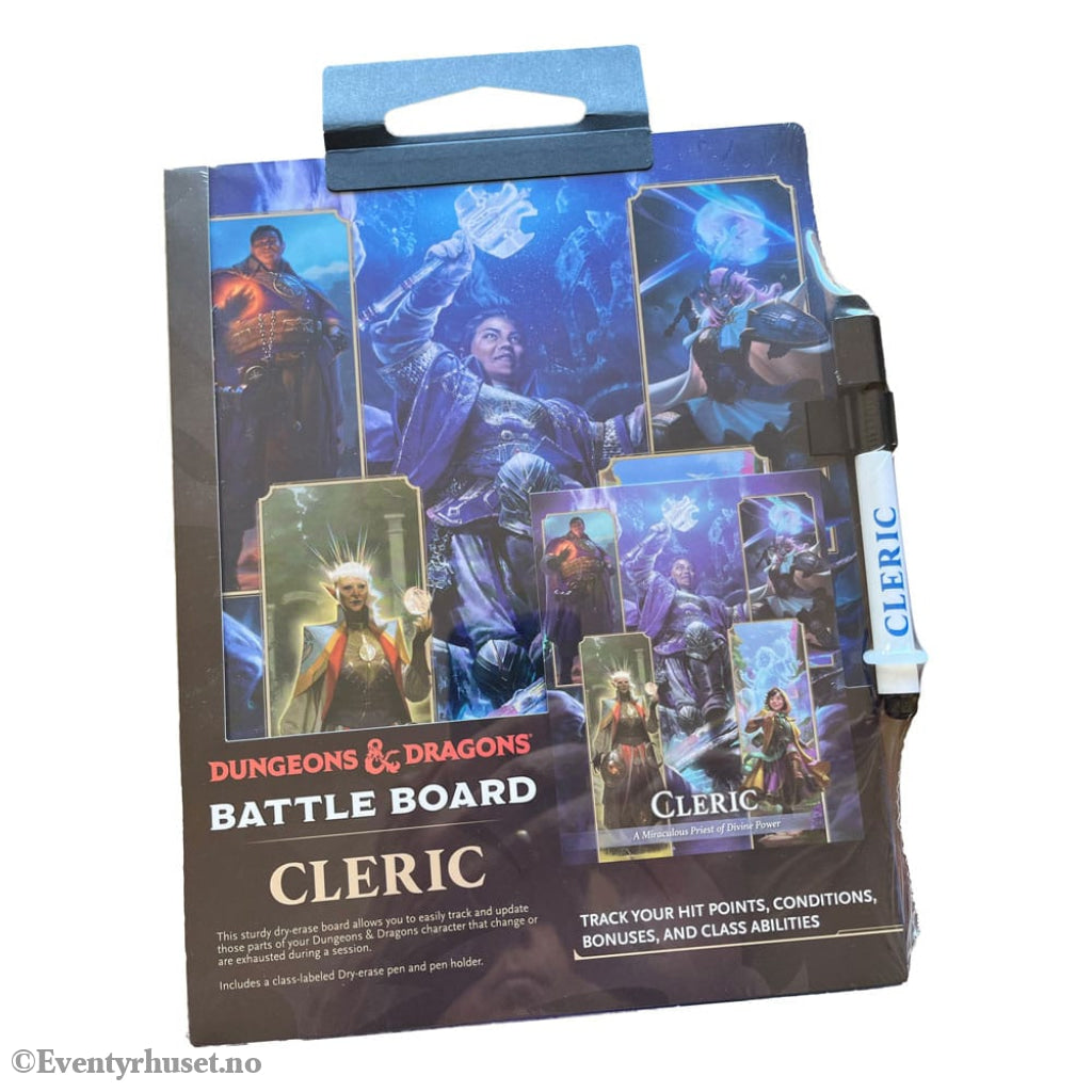 Dungeons & Dragons Battle Board Notebook Cleric Games
