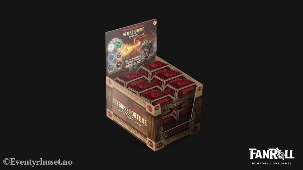 Dungeons & Dragons Blind Mystery Box Dice Fizban’s Treasure d20 25 mm Games