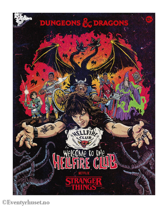 Dungeons & Dragons Board Game Stranger Things: Welcome to the Hellfire Club english. Mint In Sealed Box (MISB)!