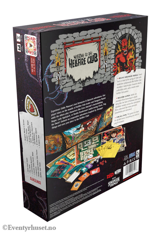 Dungeons & Dragons Board Game Stranger Things: Welcome to the Hellfire Club english. Mint In Sealed Box (MISB)!