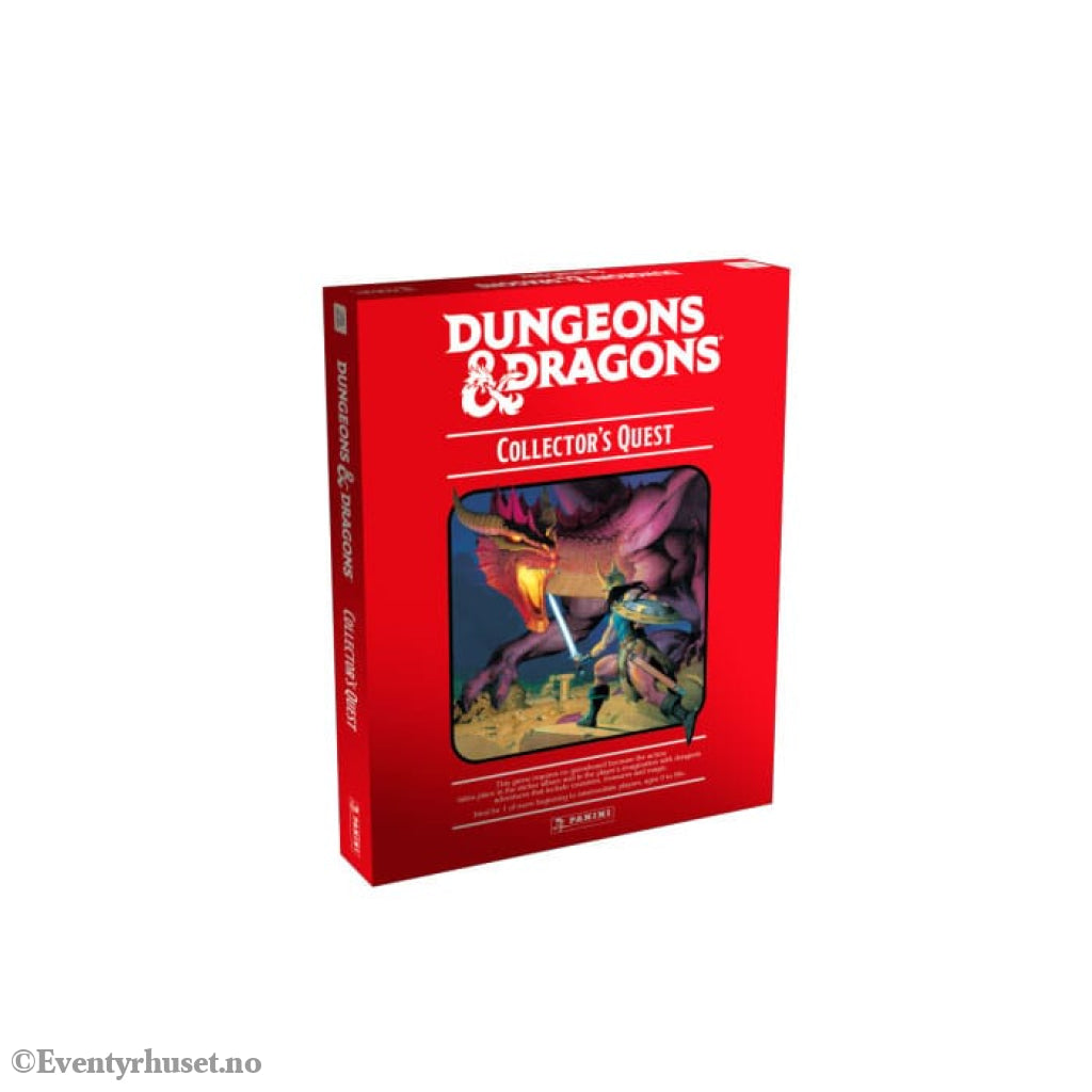 Dungeons & Dragons Collector’s Quest Trading Cards and Stickers Red Box Home & Gifts