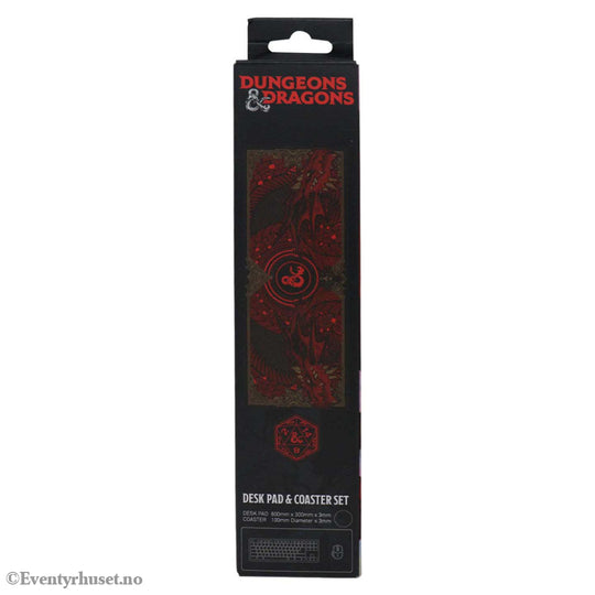 Dungeons & Dragons Desk Pad & Coaster Set Graphic Home & Gifts