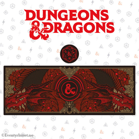 Dungeons & Dragons Desk Pad & Coaster Set Graphic Home & Gifts