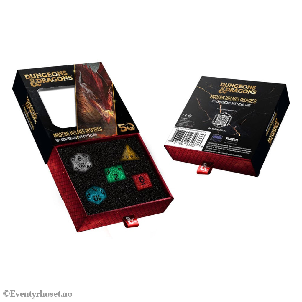 Dungeons & Dragons Dice Set 50th Anniversary: Modern Holmes Inspired Games