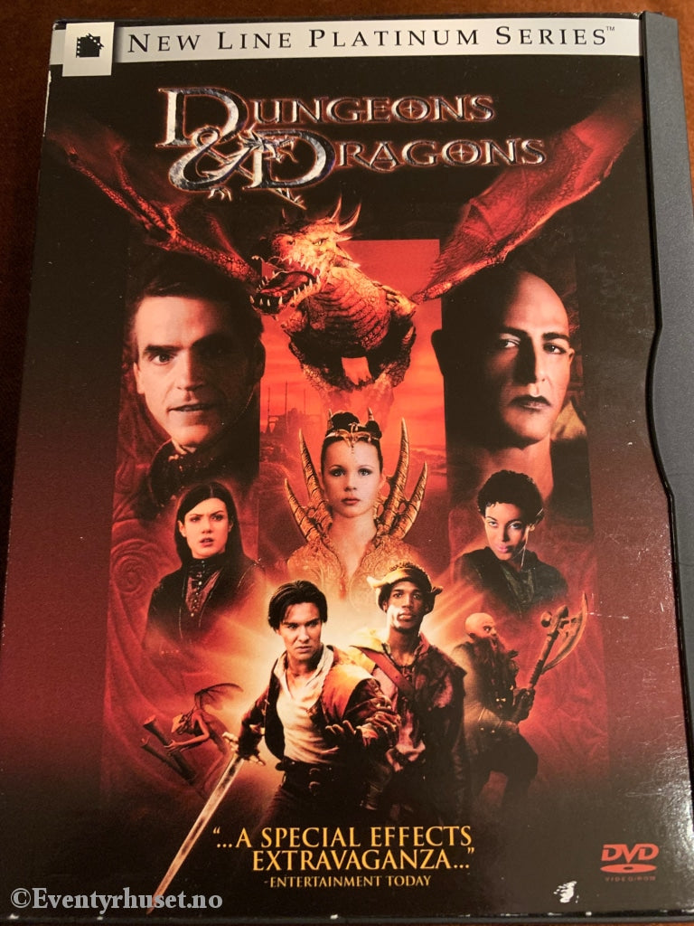 Dungeons & Dragons. Dvd Snapcase.