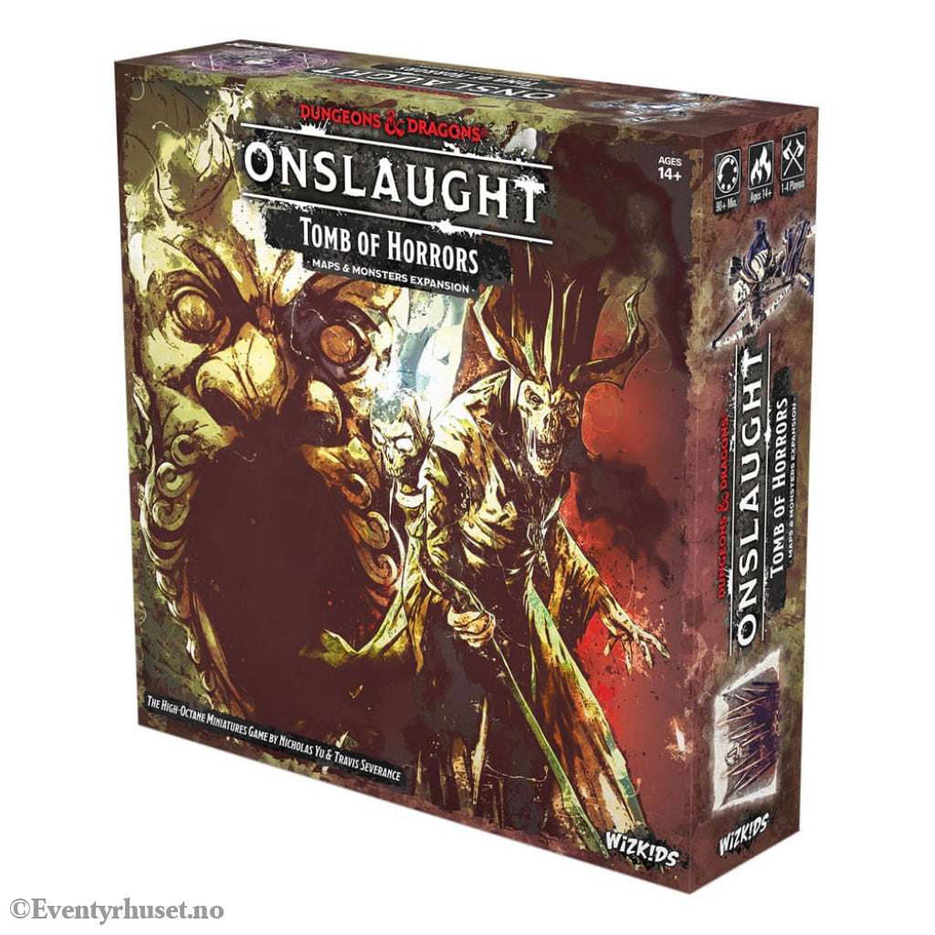 Dungeons & Dragons Game Expansion Onslaught Tomb of Horrors - Maps & Monsters Expansion *English Version* Games