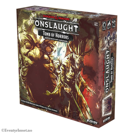 Dungeons & Dragons Game Expansion Onslaught Tomb of Horrors - Maps & Monsters Expansion *English Version* Games